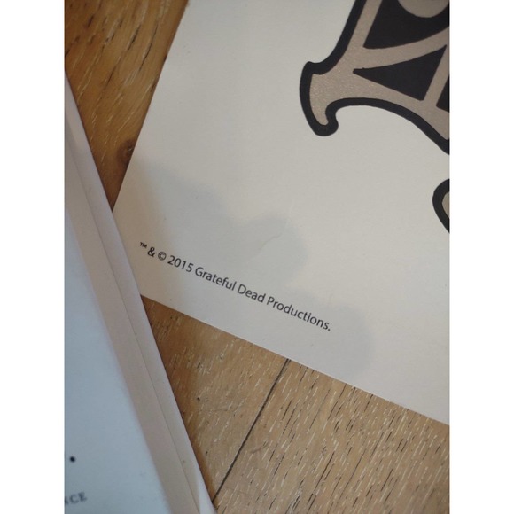 Grateful Dead Poster 24x 18 in. RARE NUMBERED LITHOGRAPH  Soldier Field Chicago - Picture 2 of 3